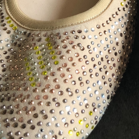 Joy & Peace Nude Flats Rhinestones 235 - Picture 8 of 8